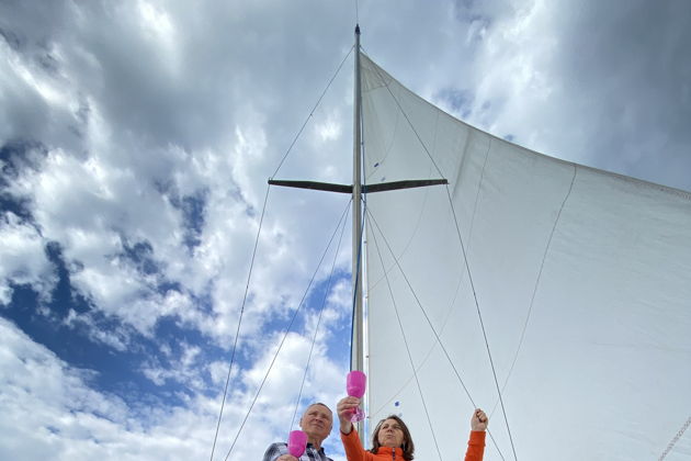 Виды На яхте по Пермскому морю