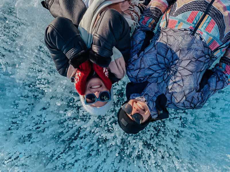 К ледяным чудесам Байкала — в бухту Песчаную на хивусе - фото 2