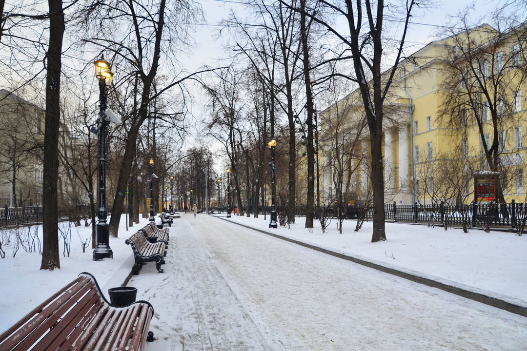Бульварное кольцо Москвы: Покровский бульвар — фото 1