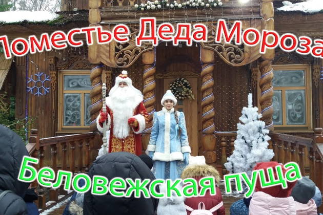 Неповторимая экскурсия до 8 человек в поместье Деда Мороза на микроавтобусе