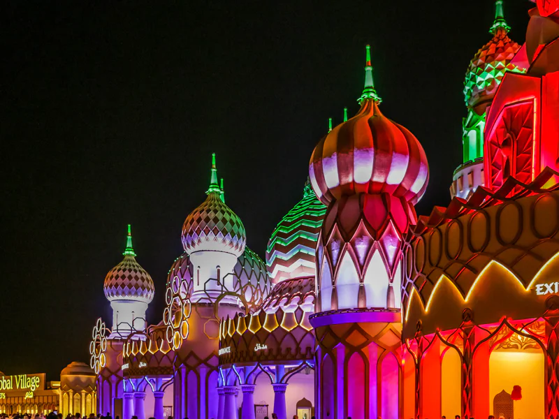 Парк цветов Miracle Garden и всемирная ярмарка Global Village из Фуджейры — фото 4, Фуджейра | Покатаем