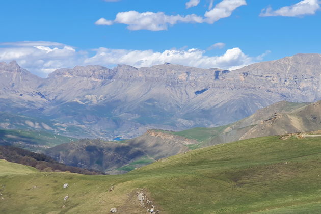 Виды Озеро Гижгит, перевал Актопрак, Чегемские водопады 