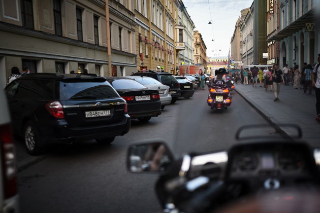 Фото к экскурсии Ночная прогулка на мотоцикле к разведению мостов