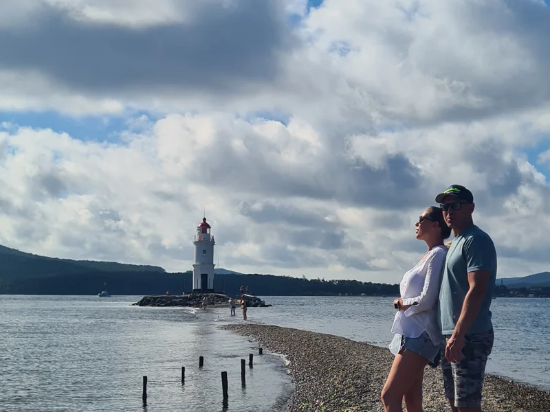 Жемчужины города V: Владивосток, остров Русский, Стеклянный пляж — фото 2, Владивосток | Покатаем