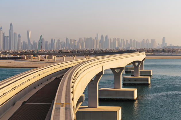 Виды Путешествие по Пальме Джумейра: безлимитный билет на монорельс