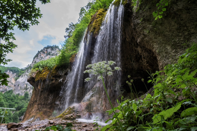 Чегемские водопады — Верхняя Балкария — Голубое озеро
