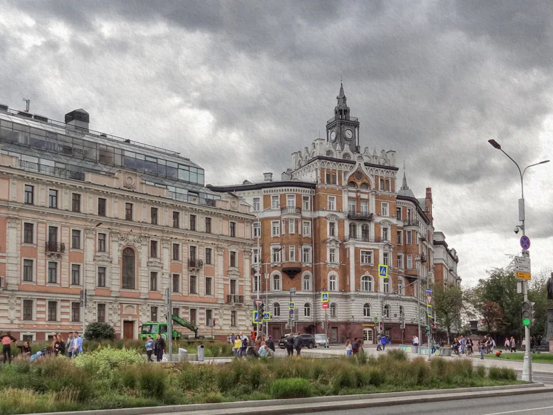 Мясницкая улица — пешеходная прогулка по царской дороге — фото 4, Москва | Покатаем