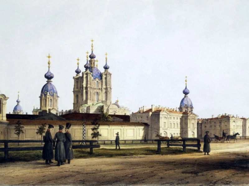 Смольный институт благородных девиц - экскурсия в Санкт-Петербург, Россия