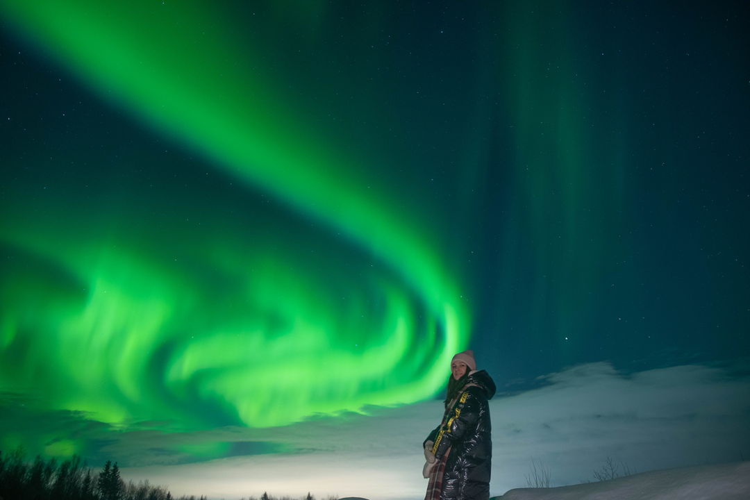 Увидеть незабываемое Северное Сияние. Фотографии на проф. фотоаппарат  — фото 3