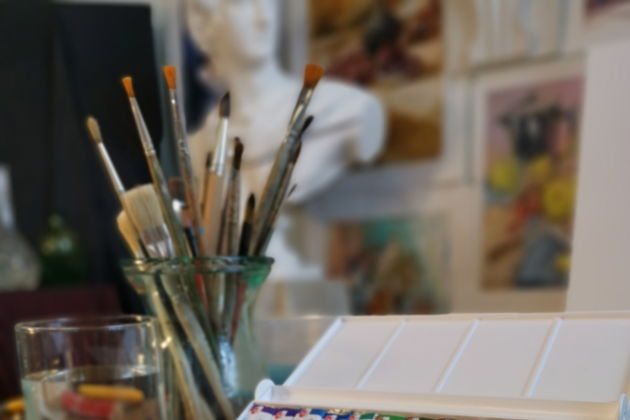 Виды Мастер-класс по живописи «Картина маслом за 1 занятие»