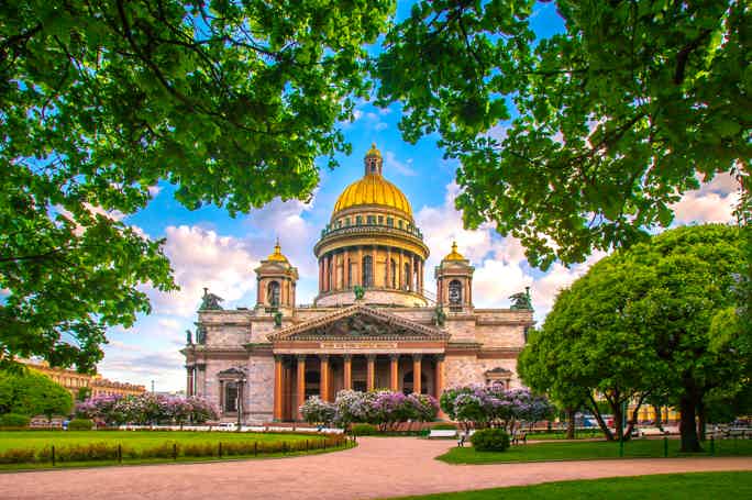 Обзорная экскурсия по Санкт-Петербургу и Пушкину на минивене
