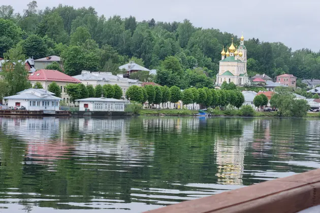 Плёс — променад с видом на Волгу — фото 3