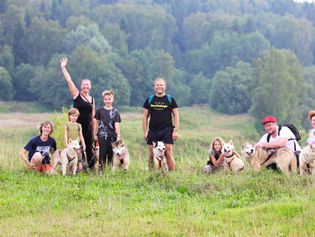 Питомник хаски