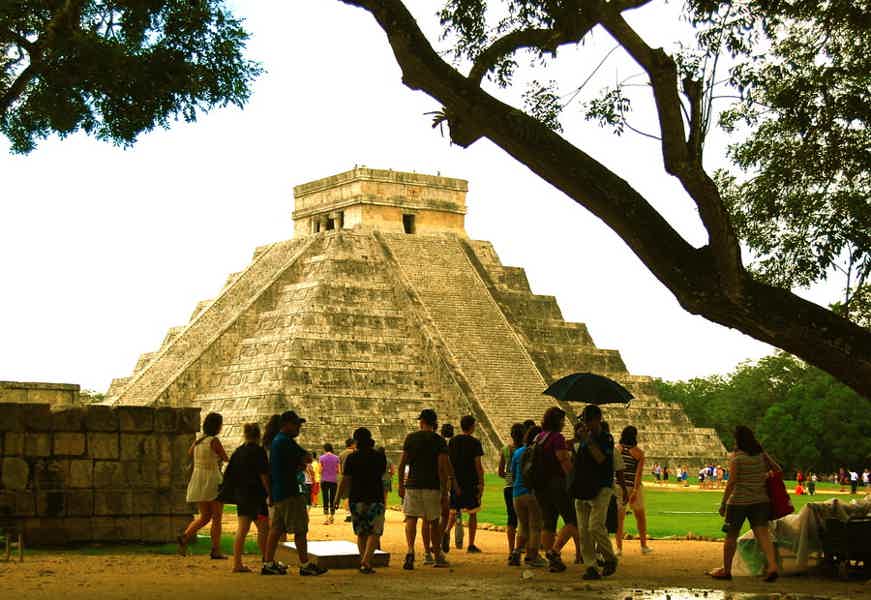 Восьмое чудо света — пирамида Кукулькана, Чичен-Ица, сенот Ик-Киль  - фото 8