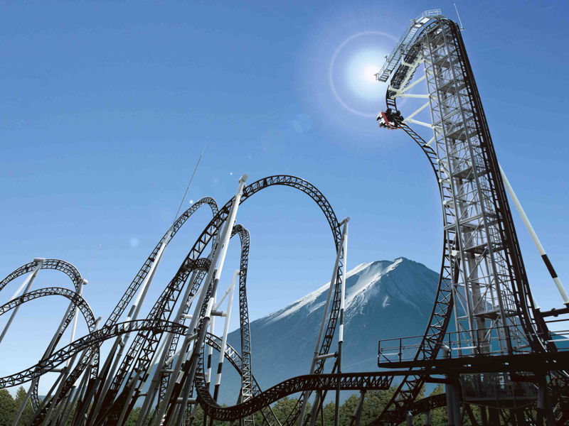 День с гидом в парке развлечений «Fuji-Q Highland»
 - экскурсия в Токио, Япония