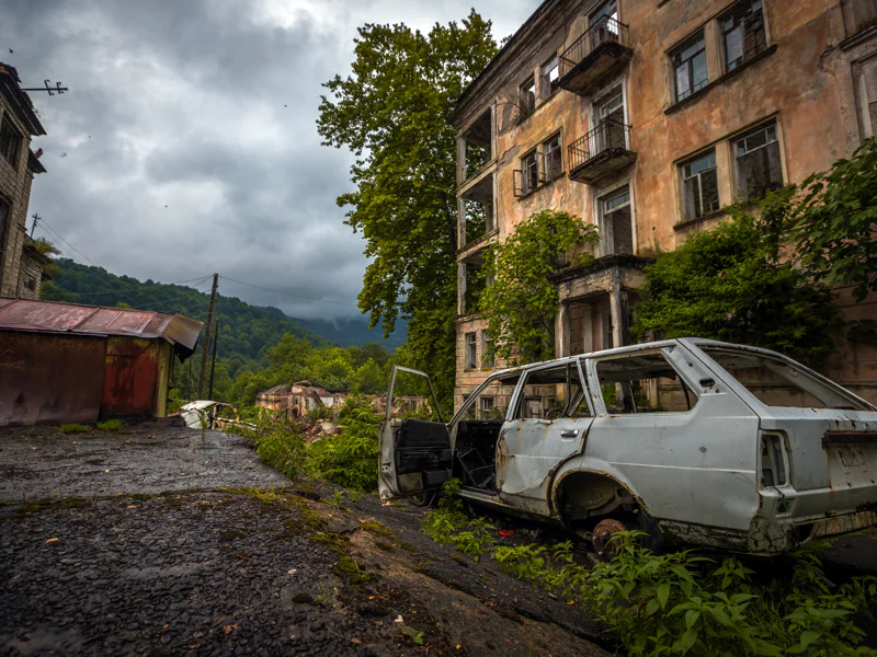 Ткуарчал, заброшенные Акармара и Джантуха + 4 водопада — фото 2, Сухум | Покатаем