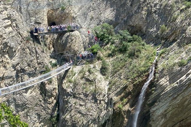 Виды Из Грозного в  Дагестан на Сулакский каньон — красота дагестанских гор