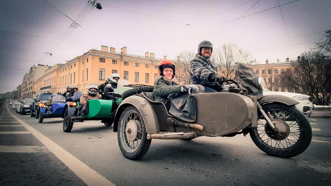 Мотопрогулка «Советский Ленинград» на мотоциклах с коляской  - фото 1
