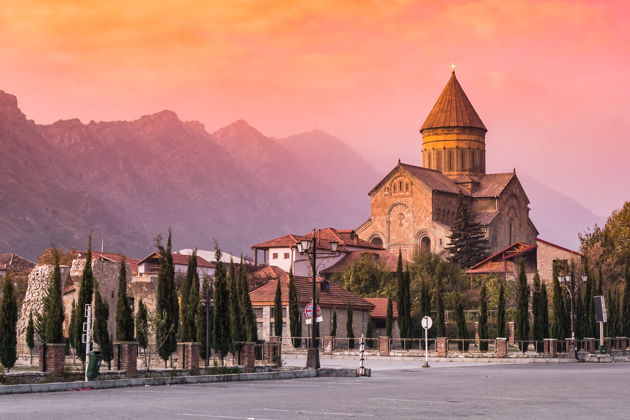 Виды Античный Уплисцихе и посещение музея Сталина: Мцхета и Джвари с дегустацией