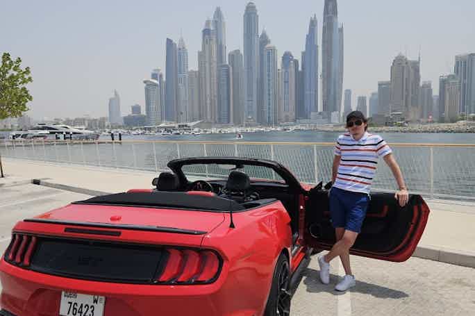 На кабриолете по ярчайшим местам Дубая 