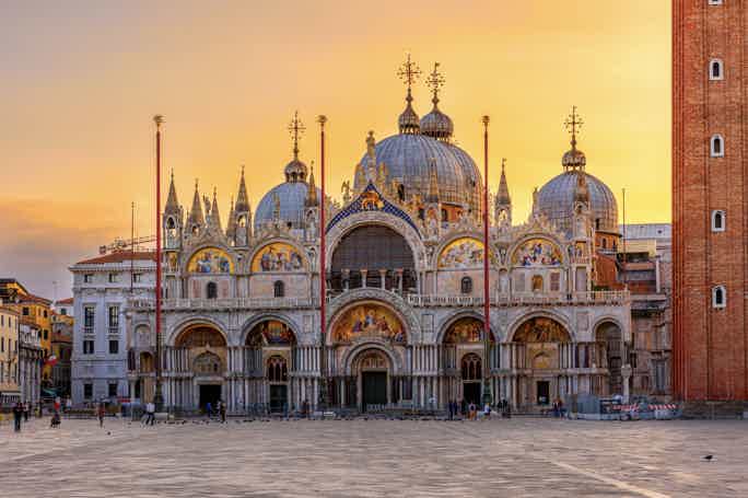 St. Mark’s Basilica with Terrace & Doge’s Palace