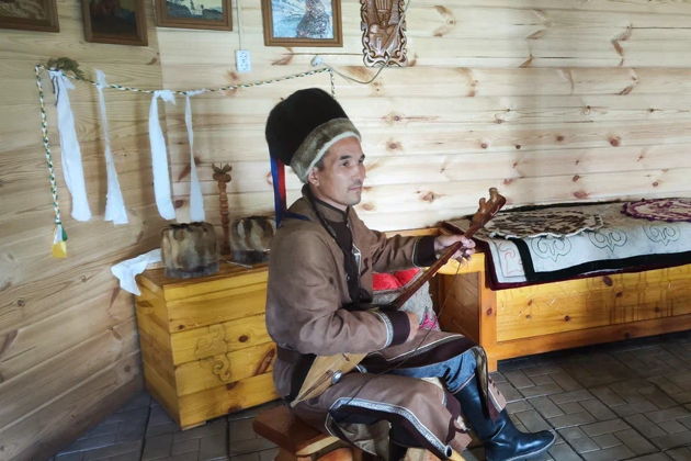 Новогодняя этнопрограмма с горловым пением (кай)