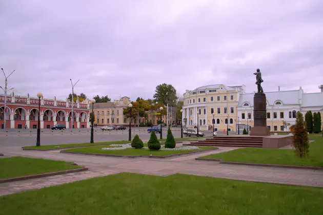 Обзорная по Калуге — исторический центр и космическая застава города