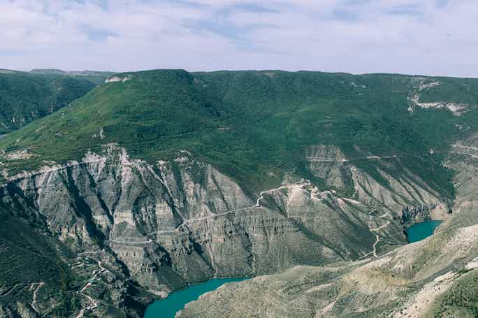 Сулакский каньон и бархан Сарыкум - из Избербаша