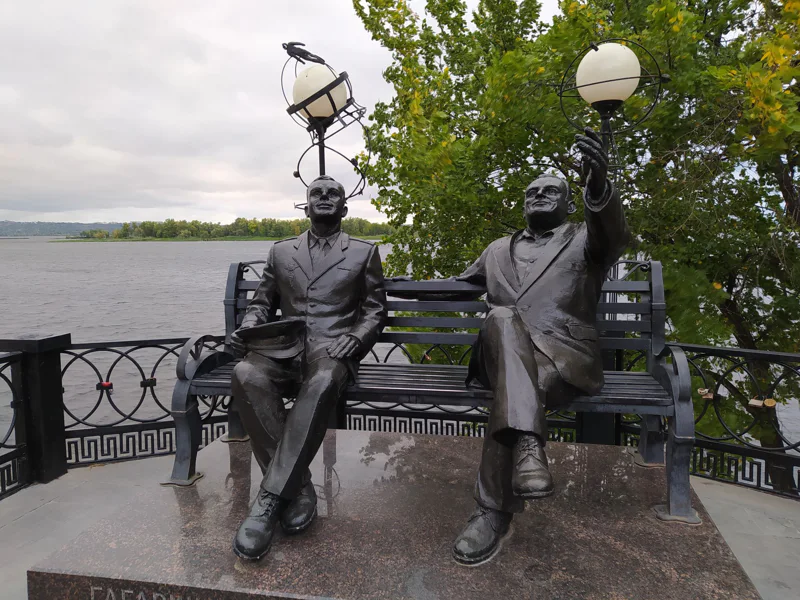 Саратов: по местам первого космонавта — фото 2, Саратов | Покатаем