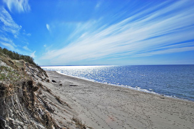 Виды Куршская коса без толпы. Автомобильная экскурсия в национальный парк.