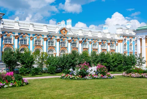 В Пушкин на автобусе: Екатерининский дворец, парк и Янтарная комната