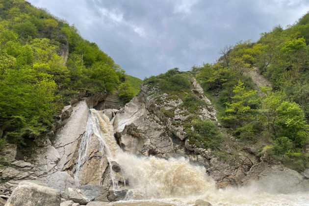 Тур: Хучнинский водопад и экраноплан «Лунь»