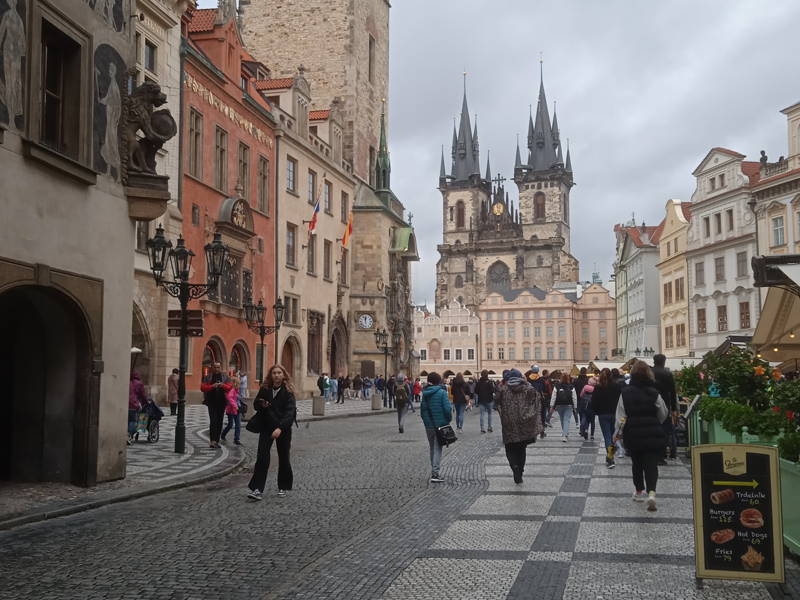 Впервые в Праге : Старый  город и Новый город