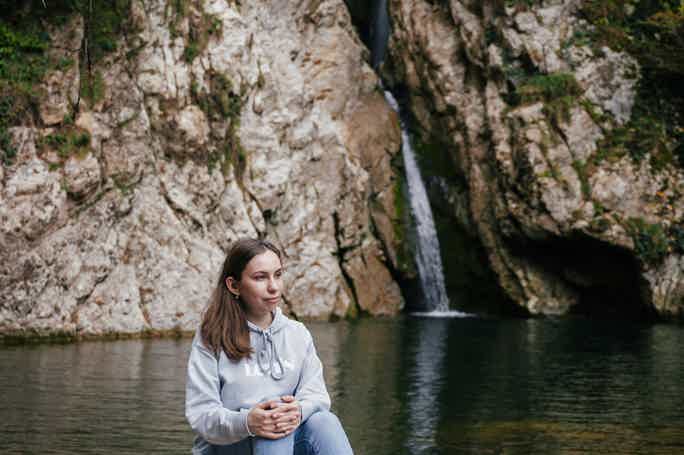 Фото-поход к Агурским водопадам или Белым скалам