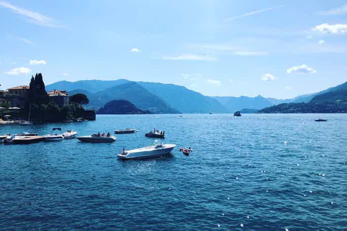 Lake Como Boatride w/ Como & Bellagio Visits
