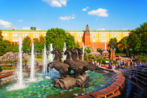 Красная и Манежная площади, Александровский сад - обзорная  экскурсия