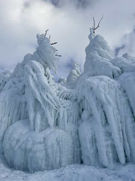 Всё самое красивое на зимнем Байкале - фото 1
