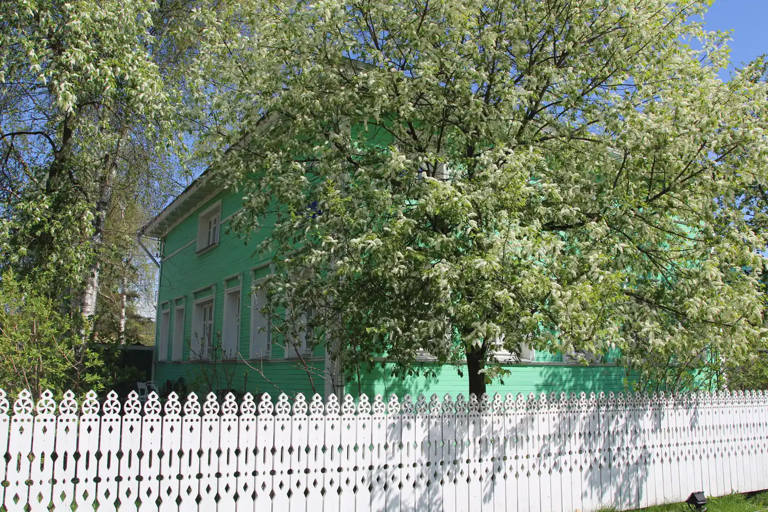 Резной палисад