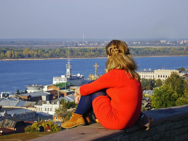 Парадный Нижний с высоты Дятловых гор - экскурсия в Нижний Новгород, Россия