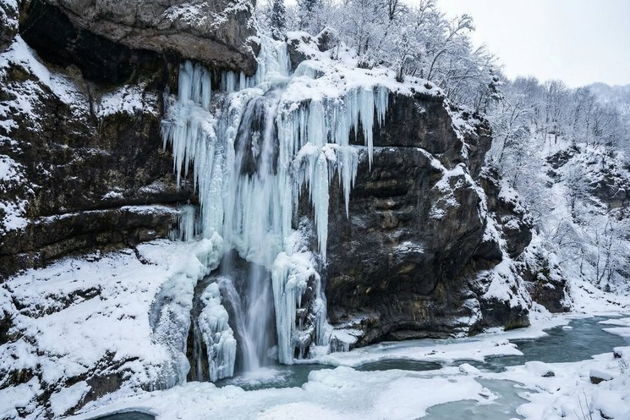 Тур Чегемские водопады с полетом на парадроме+озеро Гижгит из Кисловодска