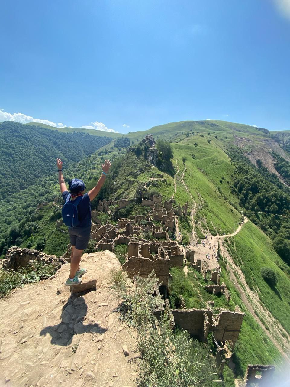 Аул-призрак Гамсутль и Салтинская теснина из Дербента