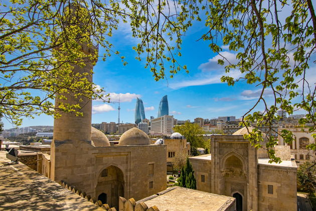 Виды Жемчужина Каспия — Баку. Путь по историческим местам