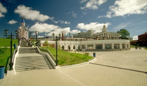 Хабаровск — город большой реки