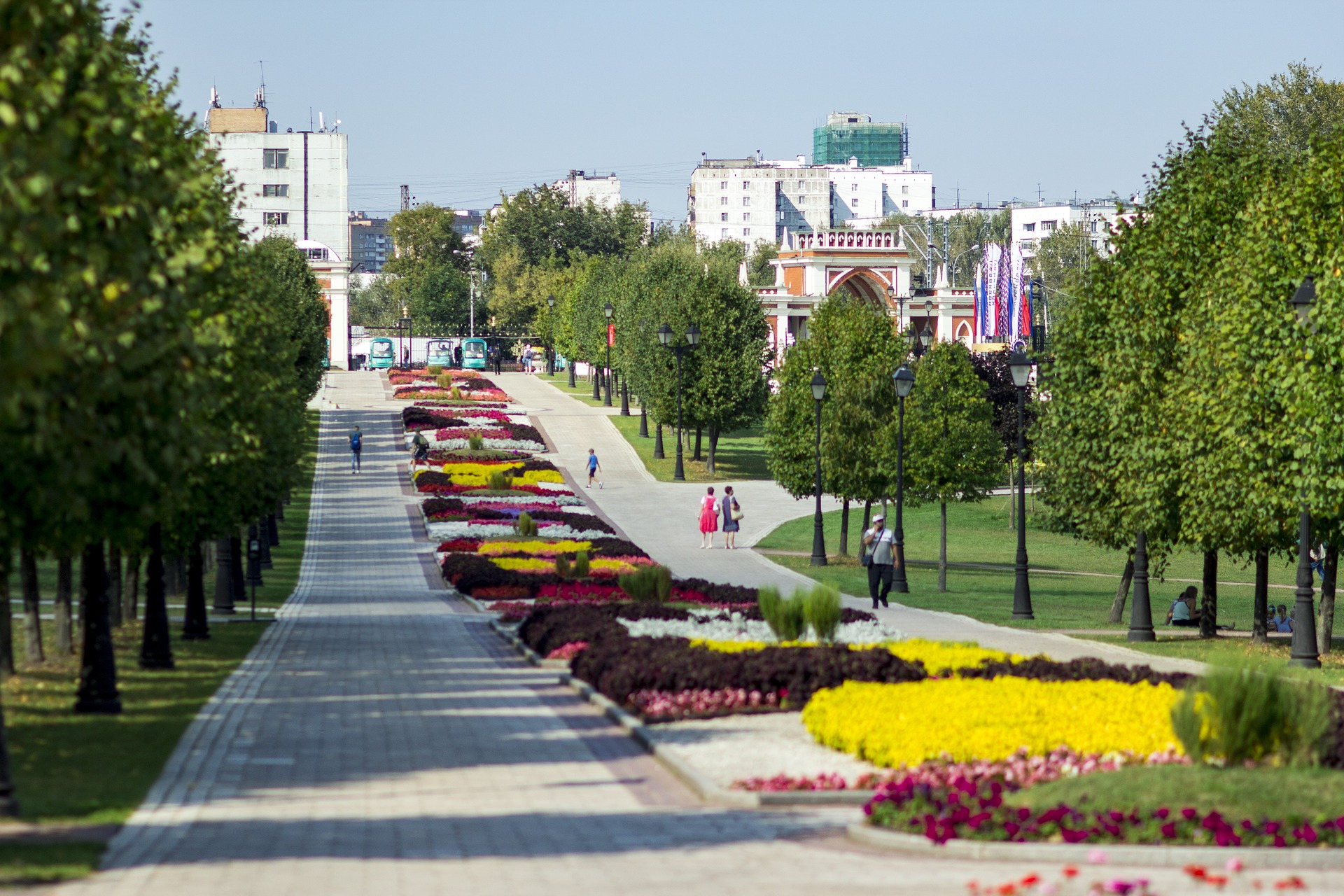 Фото парка Царицыно в Москве