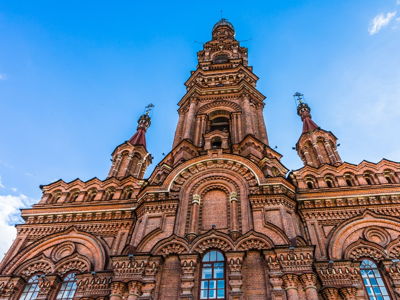 Богоявленская колокольня и собор