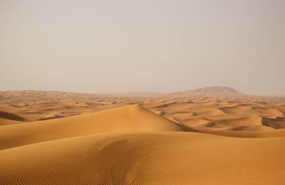 From Dubai: Lehbab desert Safari w/ Camel riding & Sandboarding - photo 4