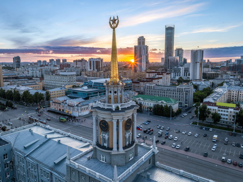 Пешеходная обзорная экскурсия по Екатеринбургу - экскурсия в Екатеринбург, Россия