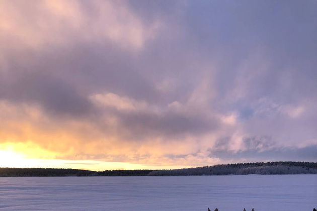 Виды Зимний Бакуриани - катание на Нартах, упряжка Хаски.