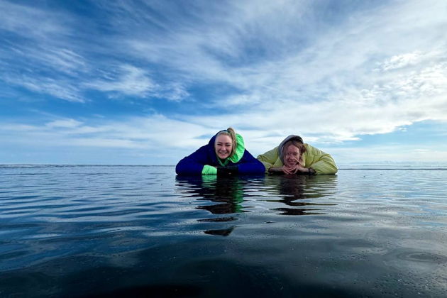 Виды Хрустальный лёд Байкала в Большом Голоустном