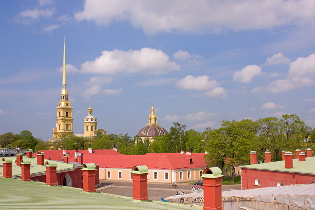 Автобусная экскурсия по центру Петербурга + теплоходная прогулка